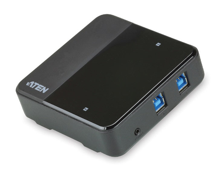 Aten Peripheral Switch 2x4 USB 3.1 Gen1, 2x PC, 4x USB 3.1 Gen1 Ports, Remote Port Selector, Plug and Play Aten Peripheral Switch 2x4 USB 3.1 Gen1, 2x PC, 4x USB 3.1 Gen1 Ports, Remote Port Selector, Plug and Play